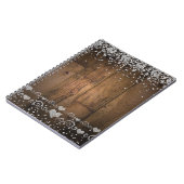 Carnet Wedding planner de Parties scintillant de diamants (Côté gauche)