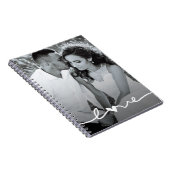 Carnet Wedding planner de script d'amour photo personnali (Côté Droit)