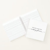Carnet Wedding planner d'encre minimaliste moderne (Intérieur)