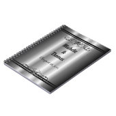 Carnet Wedding planner d'Halloween (Côté gauche)