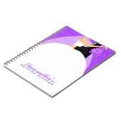 Carnet Wedding planner fait sur commande de jeunes mariés (Côté gauche)