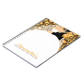 Carnet Wedding planner fait sur commande de jeunes mariés (Côté gauche)