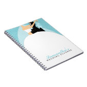 Carnet Wedding planner fait sur commande de jeunes mariés (Côté Droit)