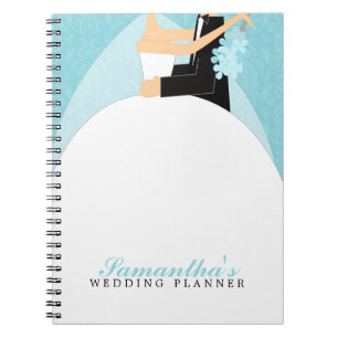 Carnet Wedding planner fait sur commande de jeunes mariés