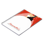 Carnet Wedding planner fait sur commande de jeunes mariés (Côté gauche)