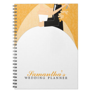 Carnet Wedding planner fait sur commande de jeunes mariés
