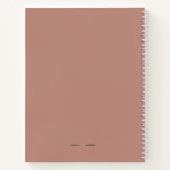 Carnet Wedding planner Gold 2023 Rose Gold (Dos)