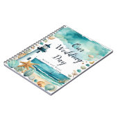 Carnet Wedding planner Mariage de phare nautique (Côté gauche)