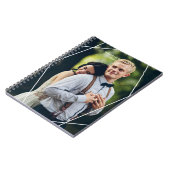 Carnet Wedding planner moderne de photo (Côté gauche)