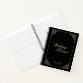 Carnet Wedding planner musulman musulman noir (Intérieur)