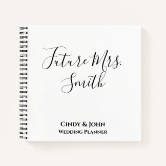 Carnet Wedding planner personnalisé