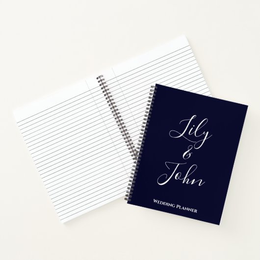 Carnet Wedding planner personnalisé (Intérieur)