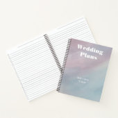 Carnet Wedding planner personnalisé (Intérieur)