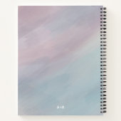 Carnet Wedding planner personnalisé (Dos)