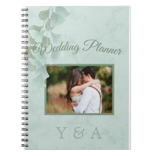 Carnet Wedding planner photo Green Eucalyptus Foliage