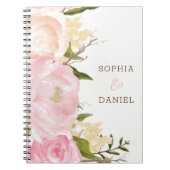 Carnet Wedding planner rose (Devant)