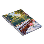 Carnet Wedding Venue Watercolor Painting Floral Botanical (Côté Droit)