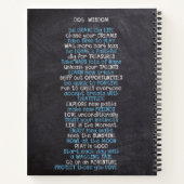 Carnet Week-ends, Café, Naps & Chiens (Dos)