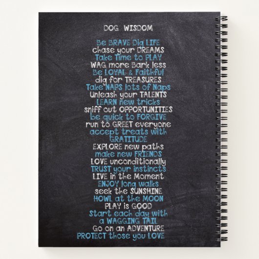 Carnet Week-ends, Café, Naps & Chiens (Dos)