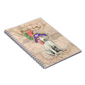 Carnet Weimaraner Pirate (Côté Droit)