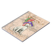 Carnet Weimaraner Pirate (Côté gauche)