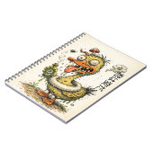 Carnet Weired duck drinking strange drink (Côté gauche)