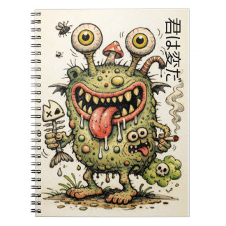 Carnet Weired thing Monter cartoon drawing boys 君は変だ