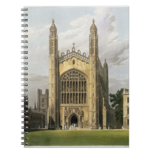 Carnet West End de College Chapel, Cambridge du Roi, de