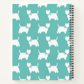 Carnet West Highland Terrier Chien Chien Chien Chien Chio (Dos)