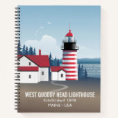 Carnet West Quoddy Head Lighthouse (Devant)