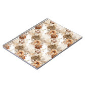 Carnet Western Brown Cream Southwest Floral (Côté gauche)