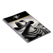 Carnet Western Whimsy : Cowboy Casquette & Lasso (Côté Droit)