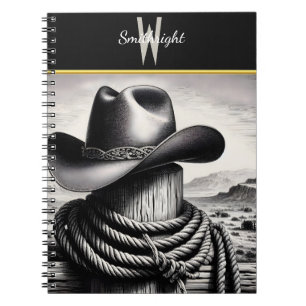Carnet Western Whimsy : Cowboy Casquette & Lasso