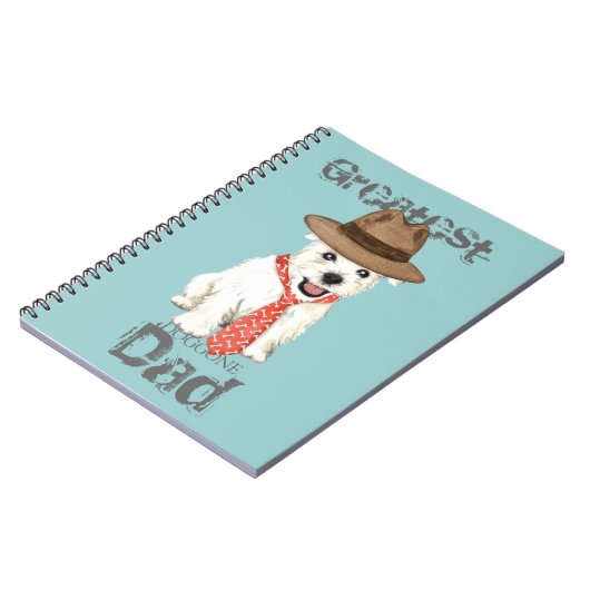 Carnet Westie Papa (Côté gauche)