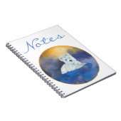 Carnet Westie sur Coussin (Côté Droit)