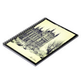 Carnet Westminster, Parlement, Hiver Londres - Anglais (Côté gauche)