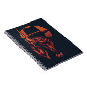 Carnet Westworld | Homme en noir avec révolver (Côté Droit)