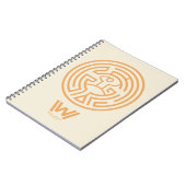 Carnet Westworld | Le symbole Maze (Côté gauche)