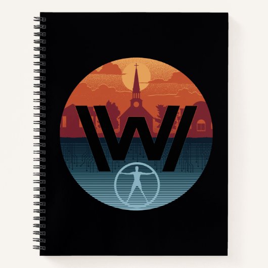 Carnet Westworld | Logo de l'église Escalante (Devant)