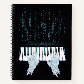 Carnet Westworld | Mains Android Sur Piano Joueur