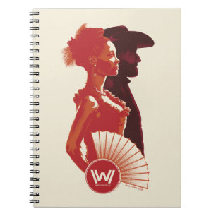 Carnet Westworld Portrait du crayon maeve et hector