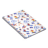 Carnet Whakapapa New Zealand Ski Snowboard Motif (Côté Droit)