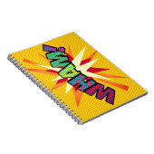 Carnet WHAM Bande dessinée rétro Fun Pop Art (Côté Droit)
