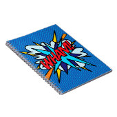 Carnet WHAM Bande dessinée rétro Fun Pop Art (Côté Droit)