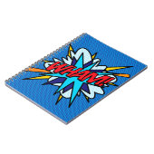 Carnet WHAM Bande dessinée rétro Fun Pop Art (Côté gauche)