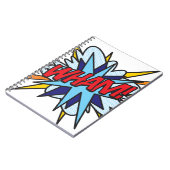 Carnet WHAM Fun Retro Comic Book Pop Art (Côté gauche)