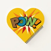 Carnet WHAM POW Fun Retro Comic Book (Dos)