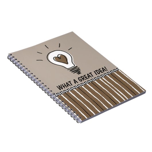 Carnet What A Great Idea! - Notebook (Côté Droit)
