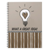 Carnet What A Great Idea! - Notebook (Devant)