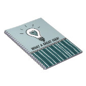 Carnet What A Great Idea - Notebook (Côté Droit)
